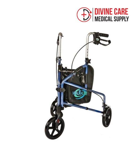 three-wheel-rollator-with-handle-breaks-and-a-pouch